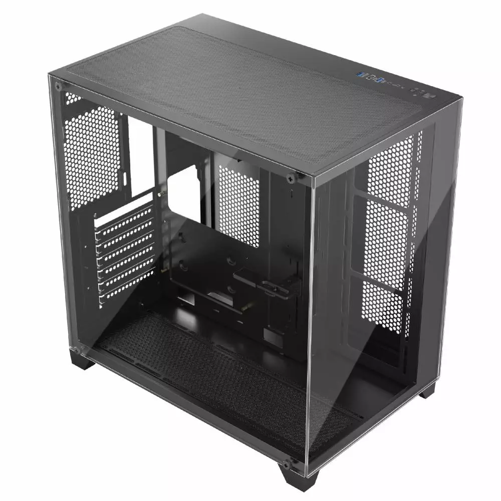 Кутия 1stPlayer MEGAVIEW MV8 Black Case ATX
