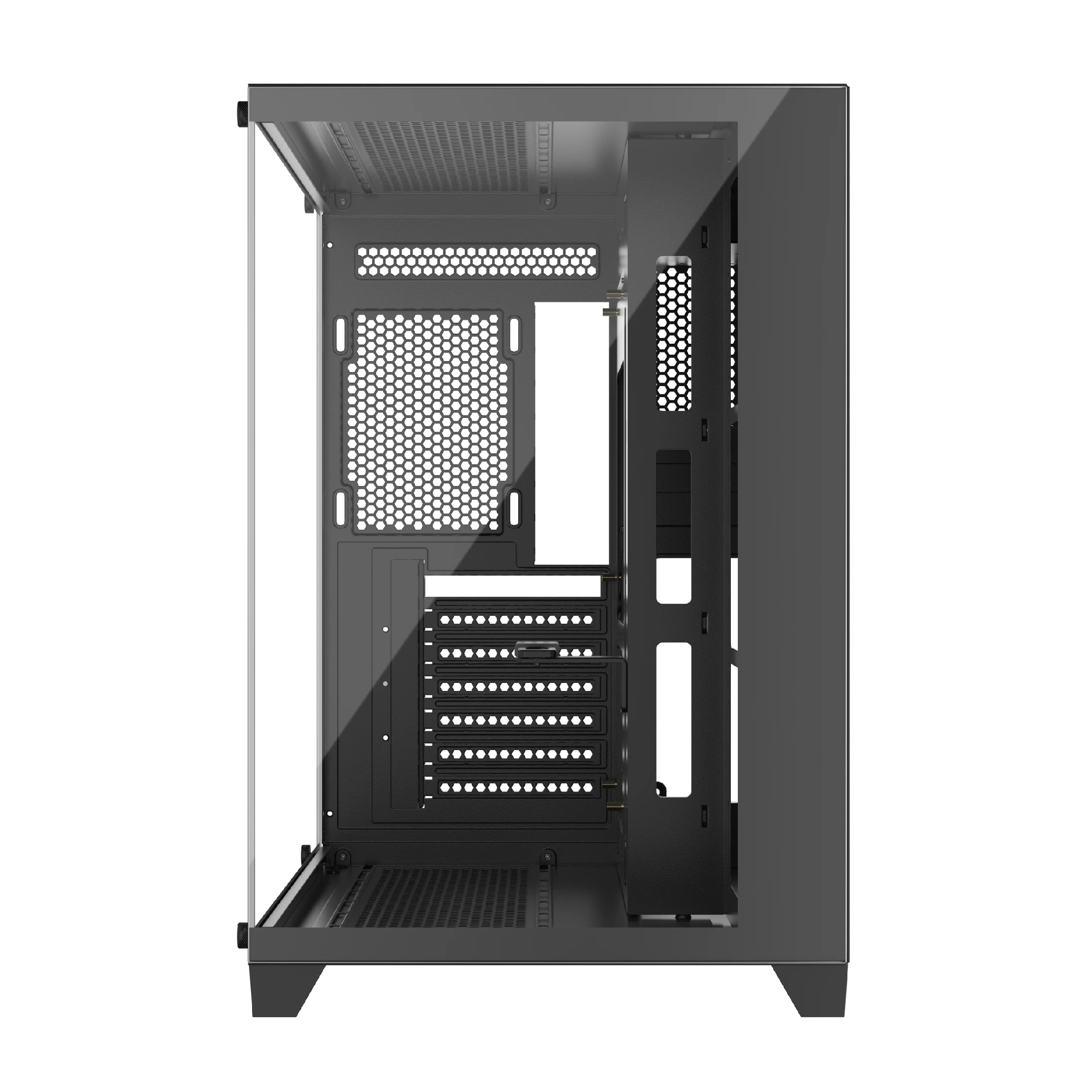 Кутия 1stPlayer MEGAVIEW MV8 Black Case ATX