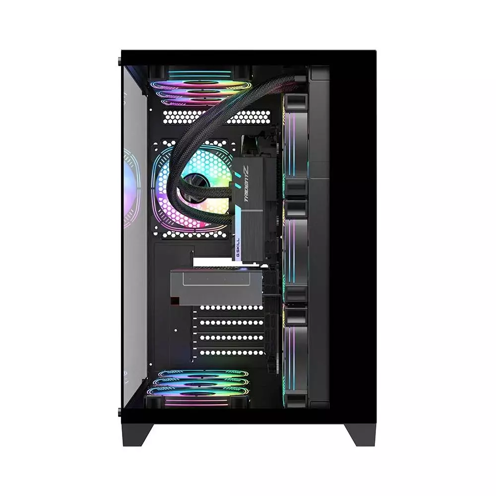 Кутия 1stPlayer MEGAVIEW MV8 Black Case ATX