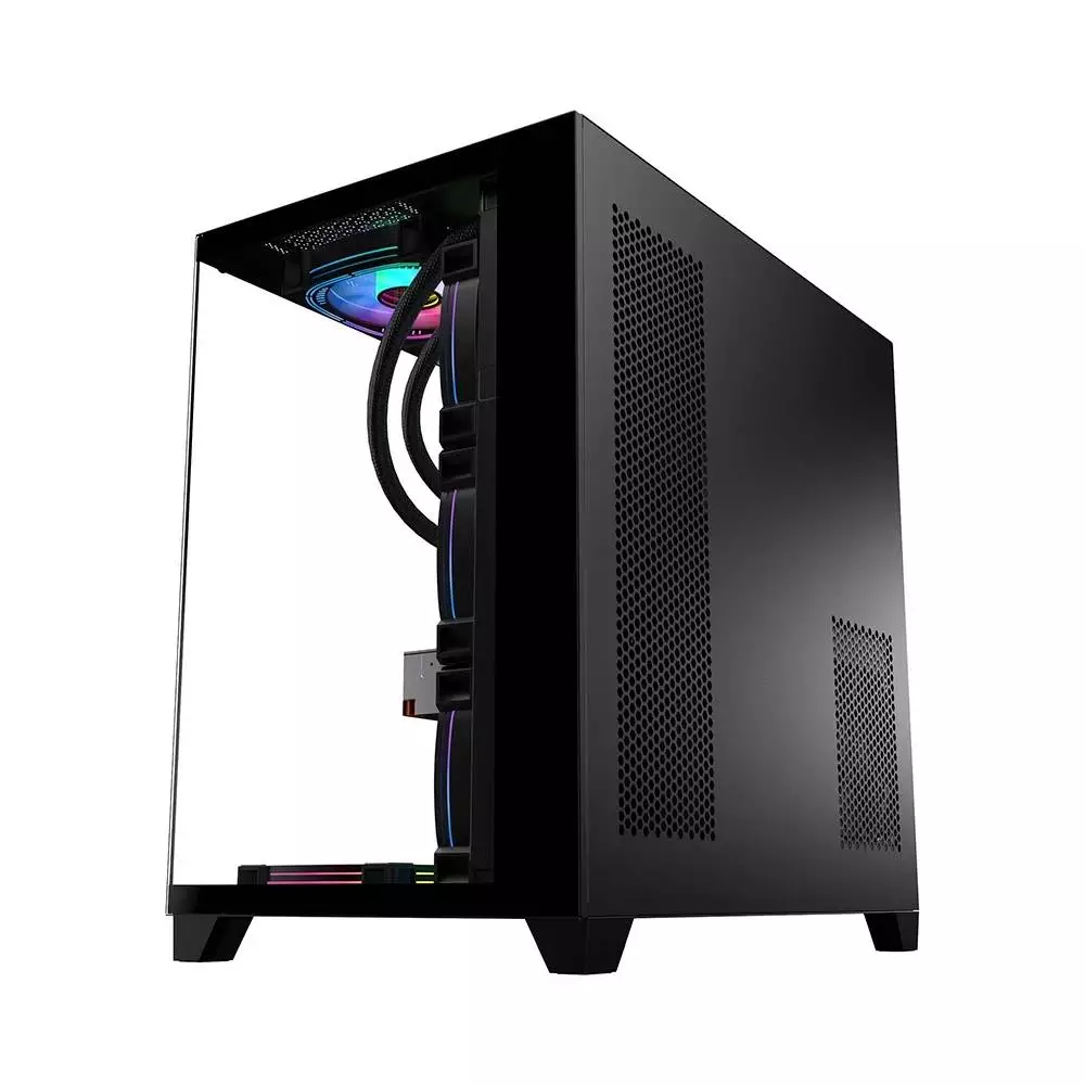 Кутия 1stPlayer MEGAVIEW MV8 Black Case ATX
