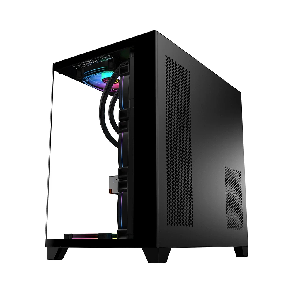 Кутия 1stPlayer MEGAVIEW MV8 Black Case ATX