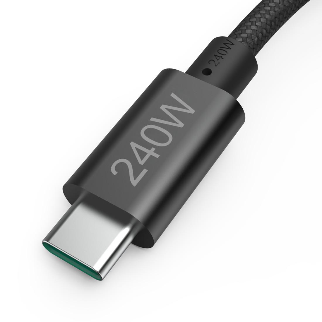 Hama Кабель для заряджання, "Full-Featured" USB-C - USB-C, 240 W, USB 3.2 Gen1, 5Gbit/s, 1,5 м