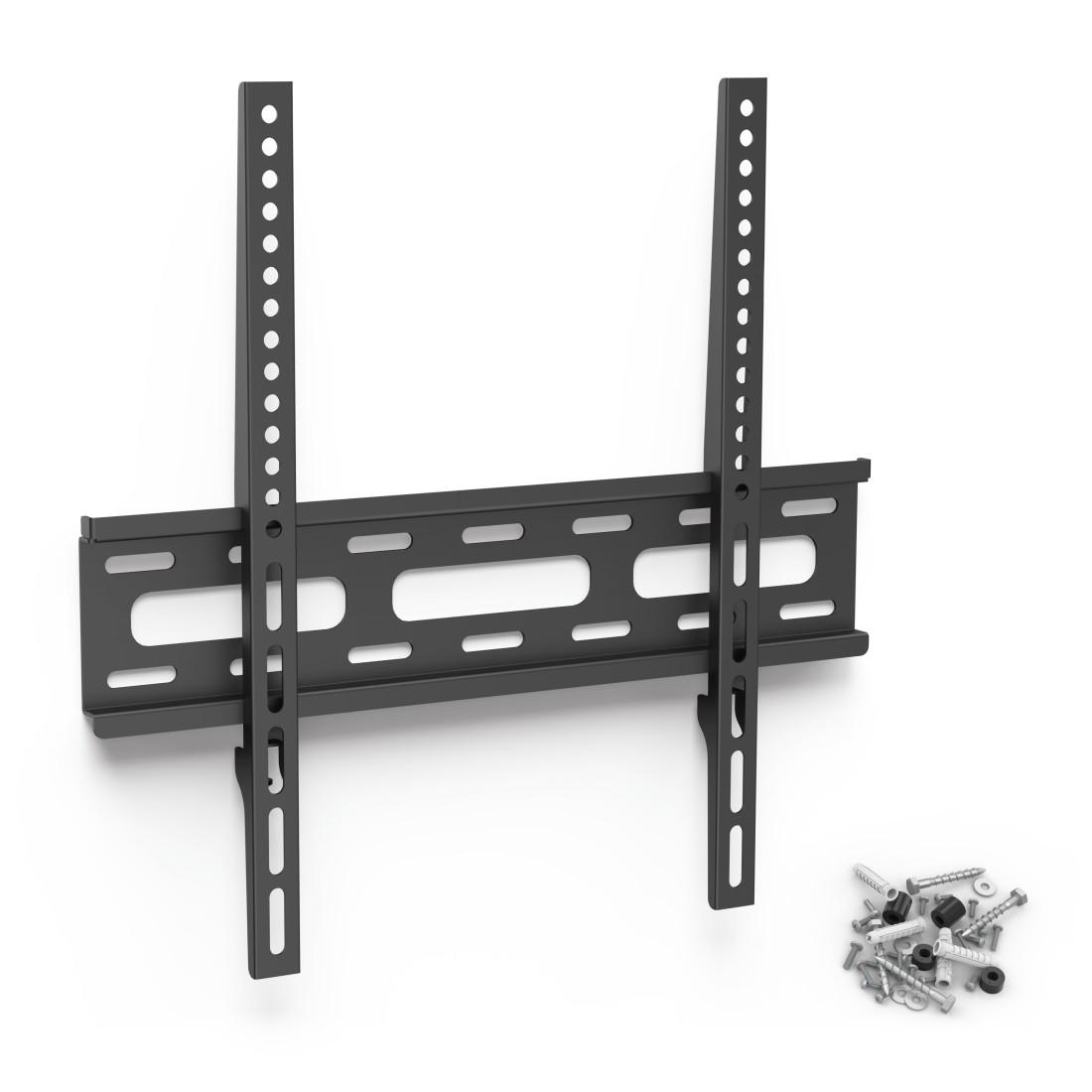 Стенна стойка за TV HAMA, Фиксирана, 32"-75", 40 кг, Черна