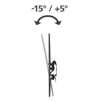 Стенна стойка за TV, HAMA Tilt, 165 см, 75", до 60кг 