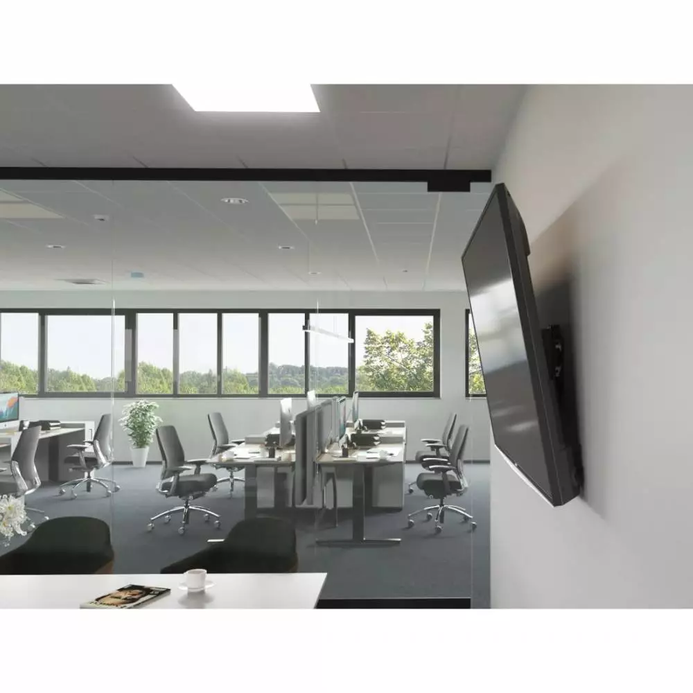 Soporte de pared para TV, 203 cm (80") hasta 50 kg, protección contra robo