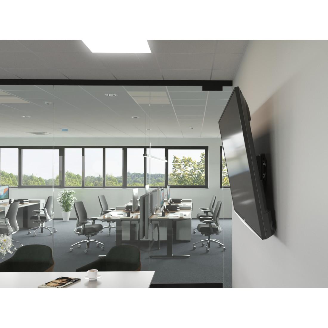 Soporte de pared para TV, 203 cm (80") hasta 50 kg, protección contra robo