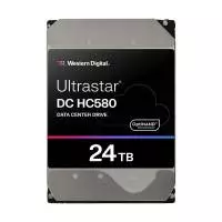 Твърд диск WD ULTRASTAR DC HC580 3.5", 24TB, 512MB, 7200 RPM- WUH722424ALE6L4
