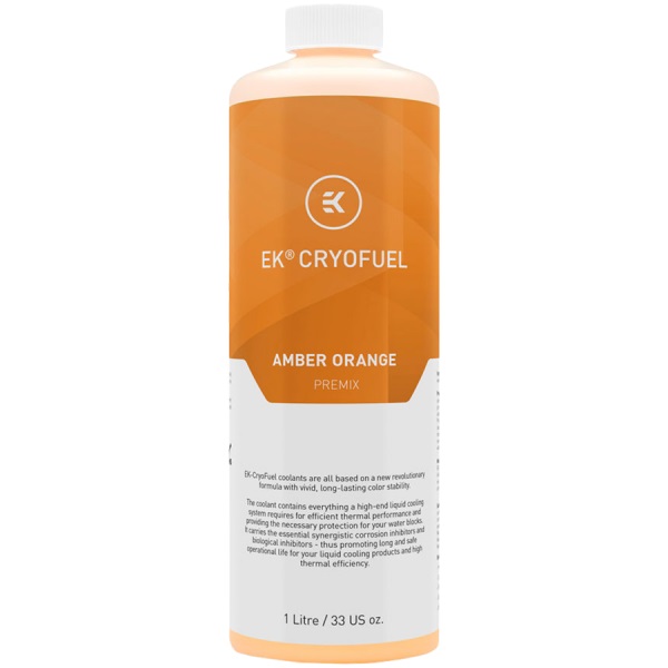 Течност EK-CryoFuel Amber Orange (Premix 1000mL)