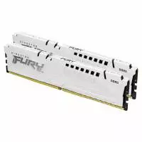Памет Kingston FURY Beast White 64GB (2x32GB) DDR5 6000MHz CL36 AMD EXPO - KF560C36BWEK2-64