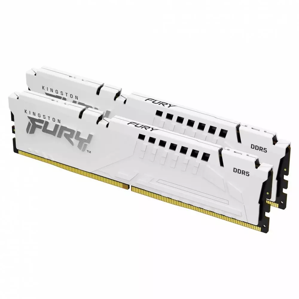 Памет Kingston FURY Beast White 32GB (2x16GB) DDR5 6000MHz CL36 AMD EXPO - KF560C36BWEK2-32