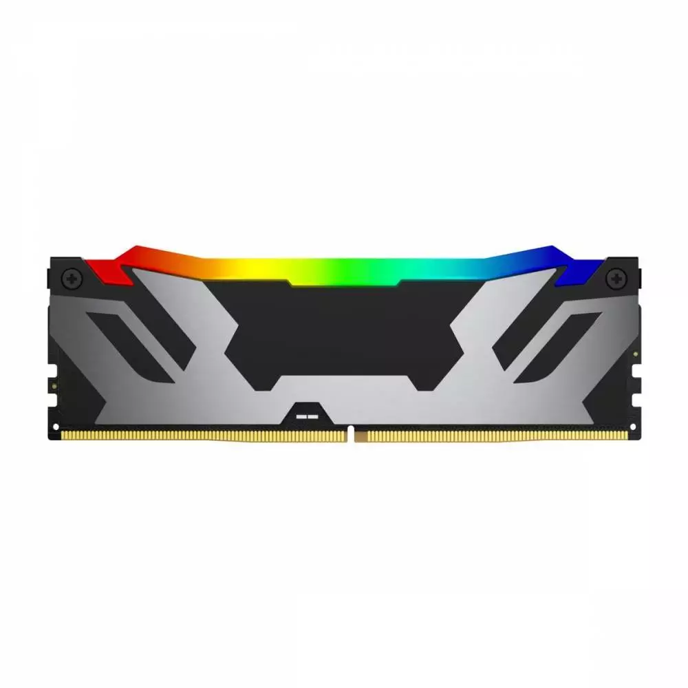 Памет Kingston Fury Renegade Silver/Black RGB 32GB (2x16GB) DDR5 8000MHz CL38 XMP - KF580C38RSAK2-32