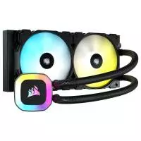 Воден охладител за процесор Corsair iCUE H100 RGB 240mm Liquid CPU Cooler - CW-9060053-WW