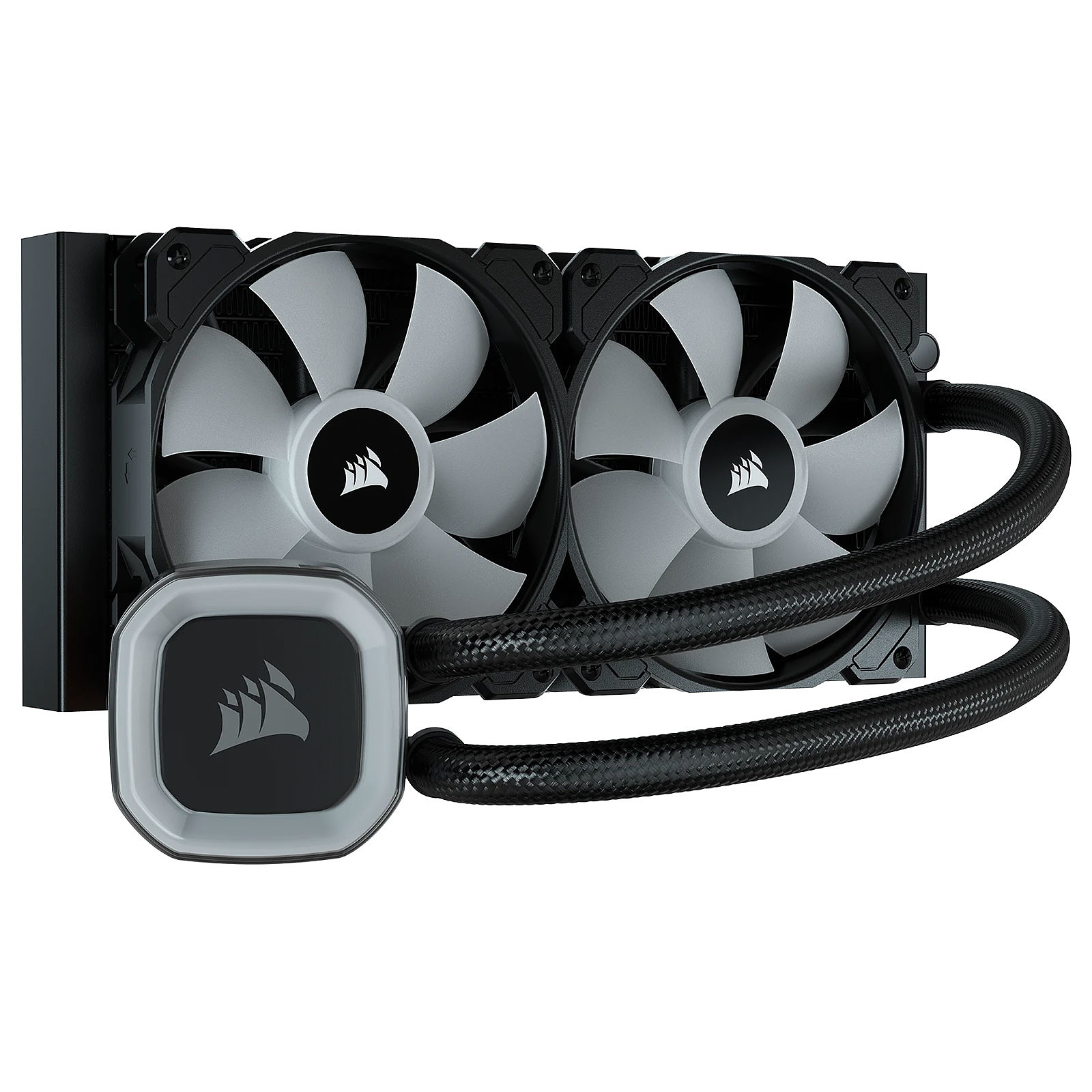 Воден охладител за процесор Corsair iCUE H100 RGB 240mm Liquid CPU Cooler - CW-9060053-WW
