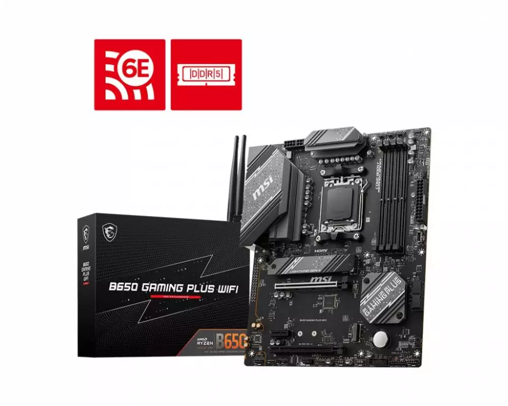 Дънна платка MSI B650 GAMING PLUS WIFI AM5
