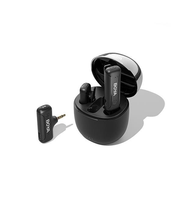 Безжична система микрофони BOYA Mini 2.4GHz, 3.5 mm