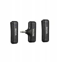 Безжична система микрофони BOYA Mini 2.4GHz, 3.5 mm