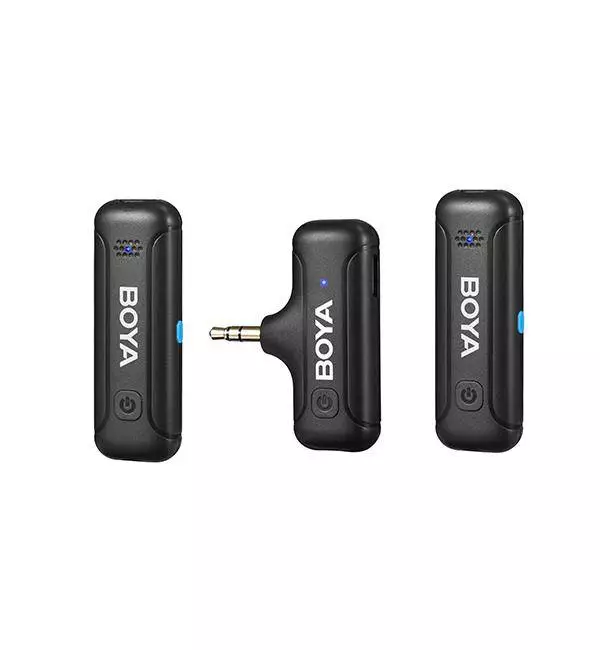 Безжична система микрофони BOYA Mini 2.4GHz, 3.5 mm