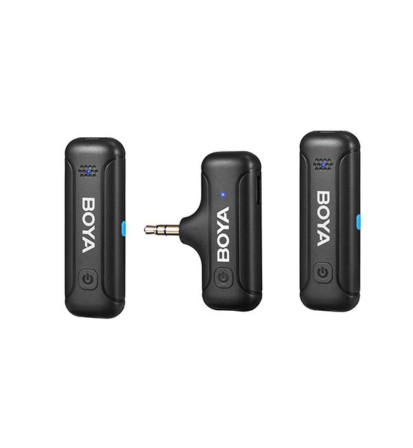 Безжична система микрофони BOYA Mini 2.4GHz, 3.5 mm