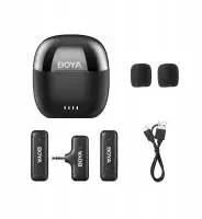 Безжична система микрофони BOYA Mini 2.4GHz, 3.5 mm