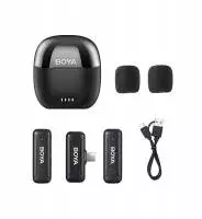 Безжична система микрофони BOYA Mini 2.4GHz, USB-C
