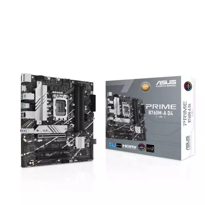 Дънна платка ASUS PRIME B760M-A D4-CSM