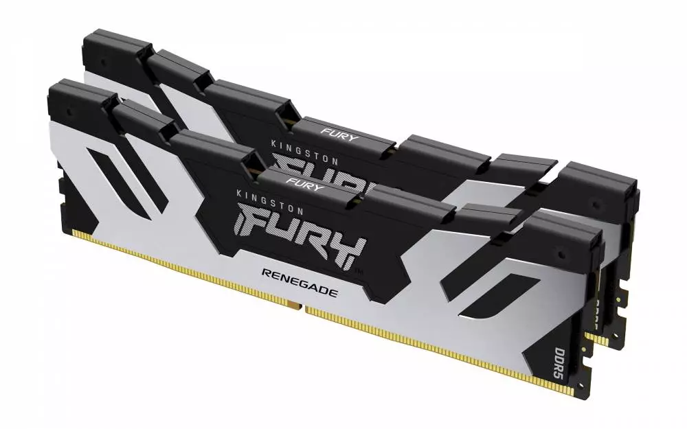 Памет Kingston Fury Renegade Black 32GB (2x16GB) DDR5 8000MHz CL38 - KF580C38RSK2-32