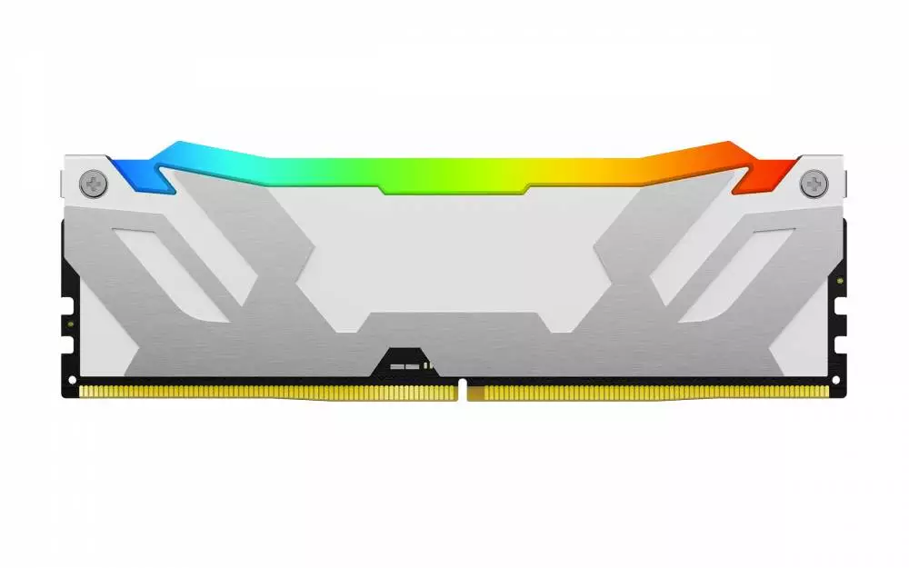 Памет Kingston Fury Renegade White RGB 32GB (2x16GB) DDR5 8000MHz CL38 - KF580C38RWAK2-32