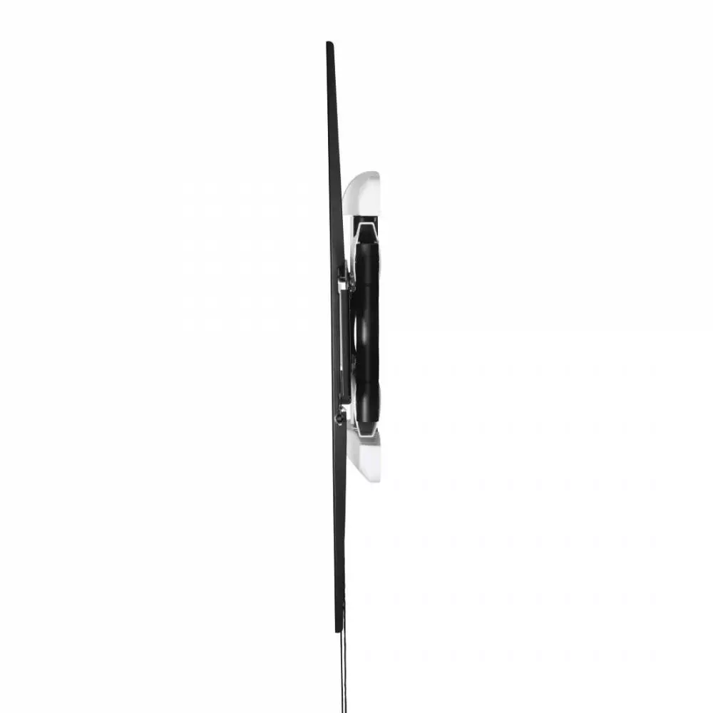 Стенна стойка за TV HAMA, Регулируема, 46"-90", до 75 кг, Черен/Бял