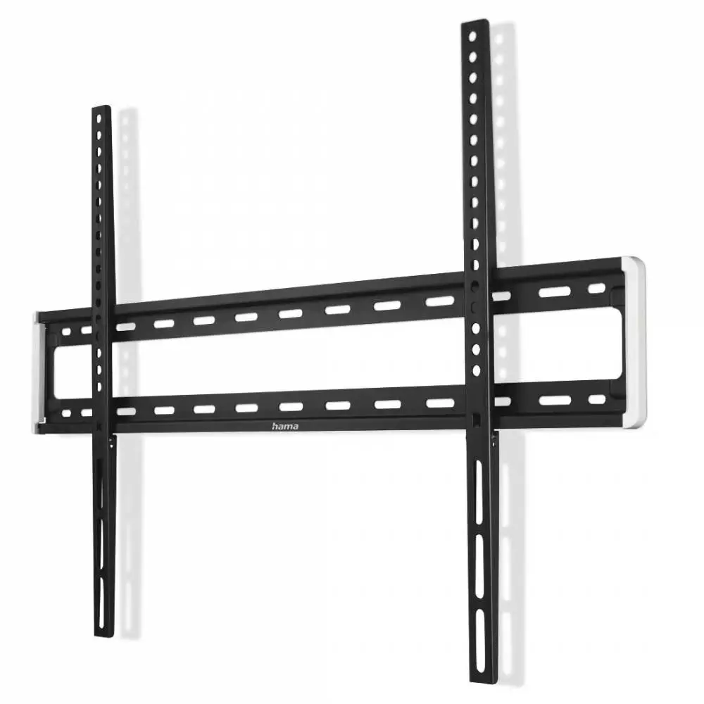 Стенна стойка за TV HAMA, Фиксирана, 100", 75 кг, Черен