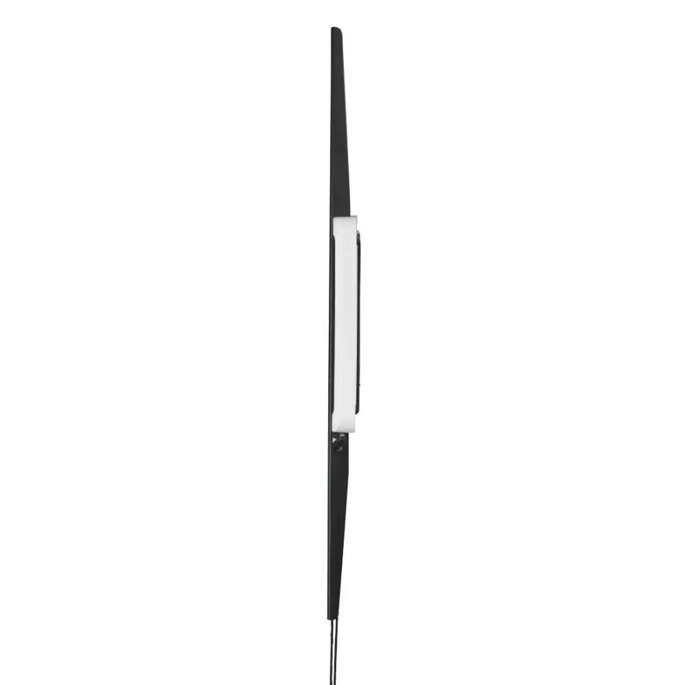 Стенна стойка за TV HAMA, Фиксирана, 100", 75 кг, Черен