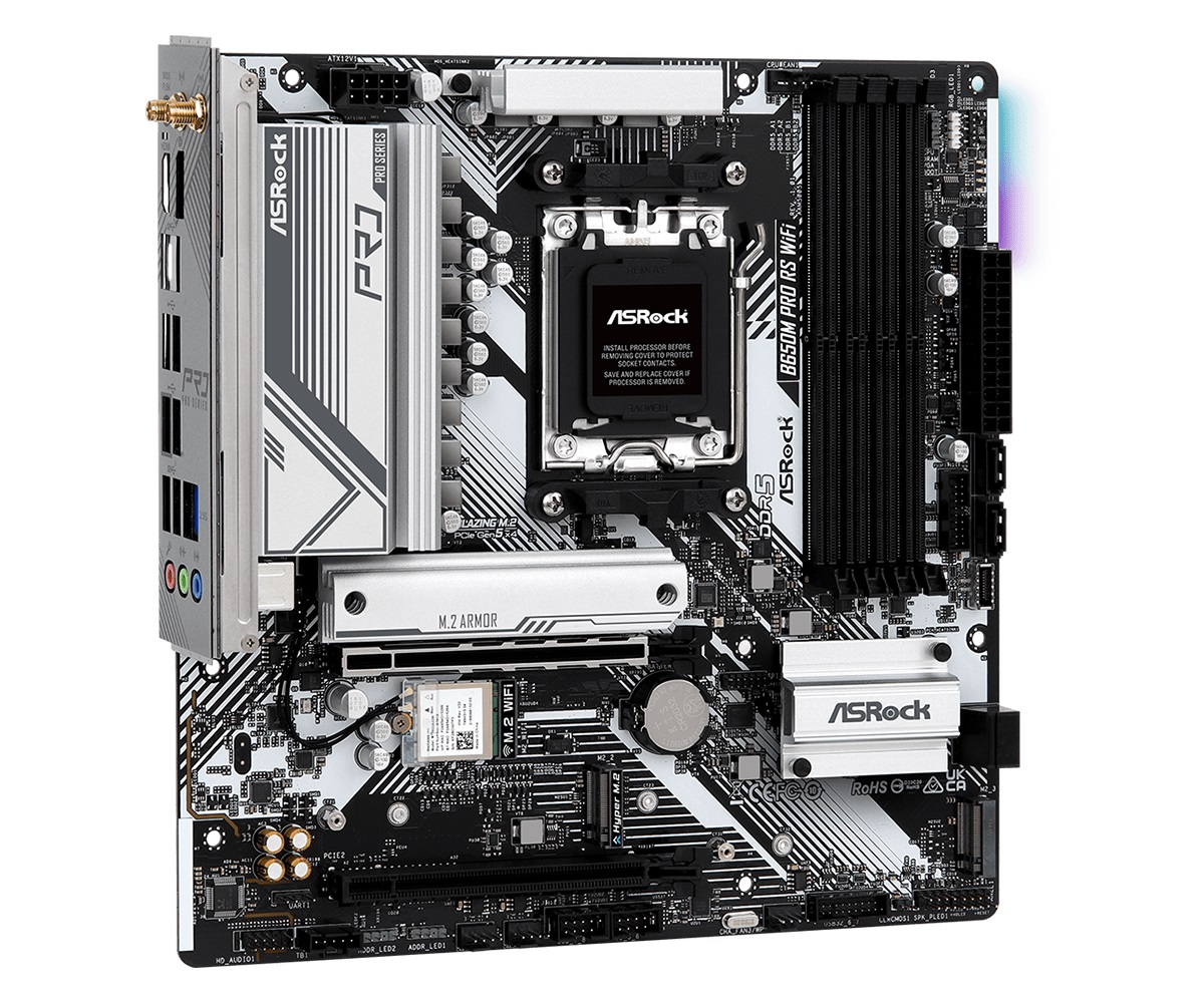 Дънна платка Asrock B650M Pro RS WiFi