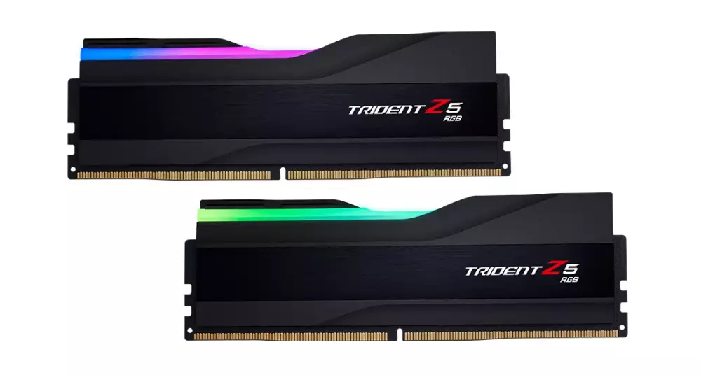 Памет G.SKILL Trident Z5 Black RGB 32GB (2x16GB) DDR5 7200MHz CL34 XMP - F5-7200J3445G16GX2-TZ5RK