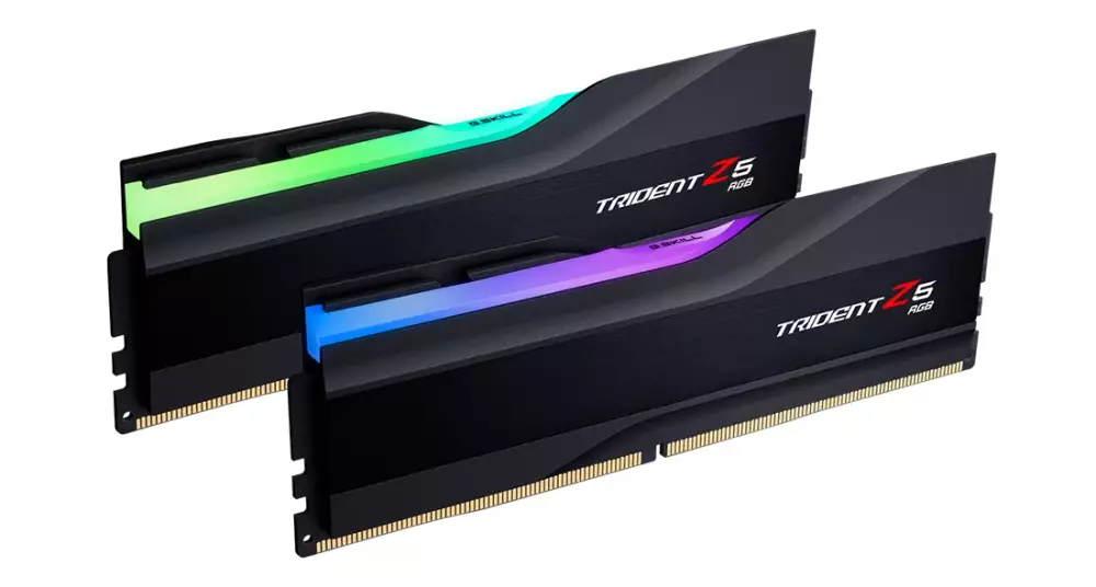 Памет G.SKILL Trident Z5 Black RGB 32GB (2x16GB) DDR5 7200MHz CL34 XMP - F5-7200J3445G16GX2-TZ5RK