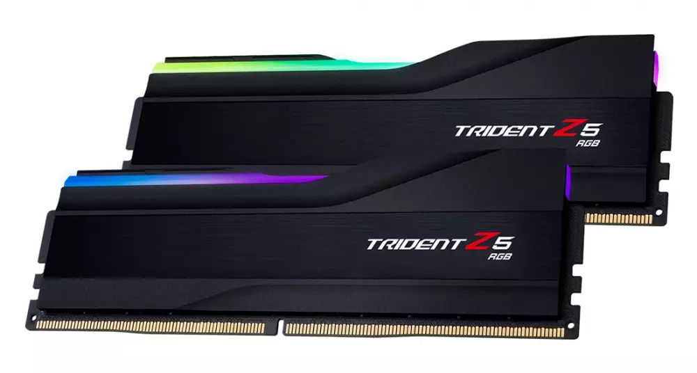 Памет G.SKILL Trident Z5 Black RGB 32GB (2x16GB) DDR5 7600MHz CL36 XMP - F5-7600J3646G16GX2-TZ5RK