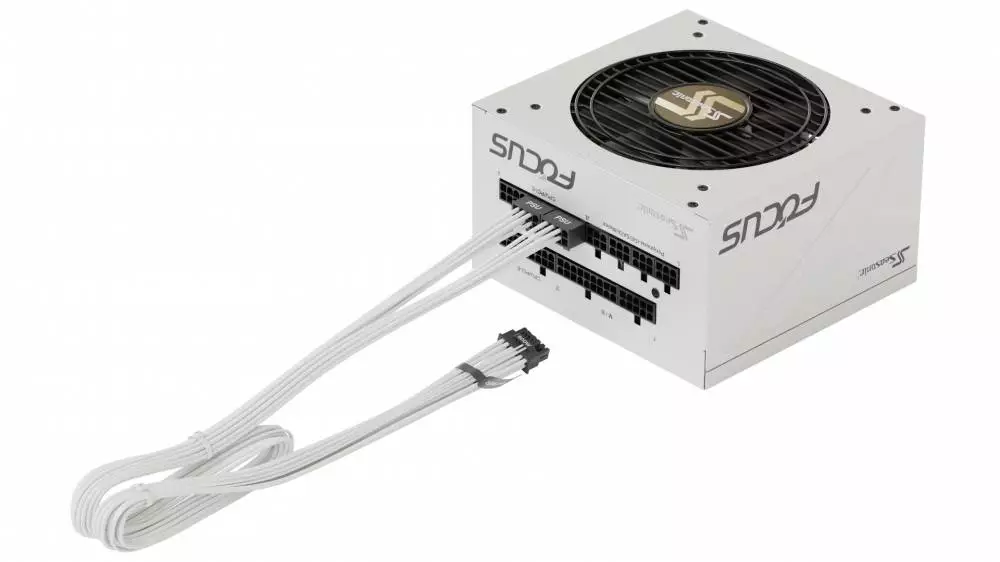 Модулен кабел Seasonic Modding Cable 600W White - PCIe 5.0 12VHPWR - SS-2X8P-12VHPWR-600