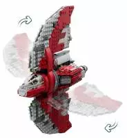 LEGO Star Wars - Ahsoka Tano's T-6 Jedi - 75362