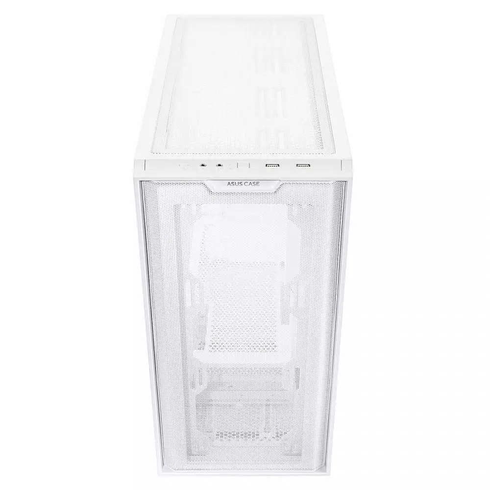 Кутия ASUS A21 mATX CASE White Tempered Glass - 90DC00H3-B09000