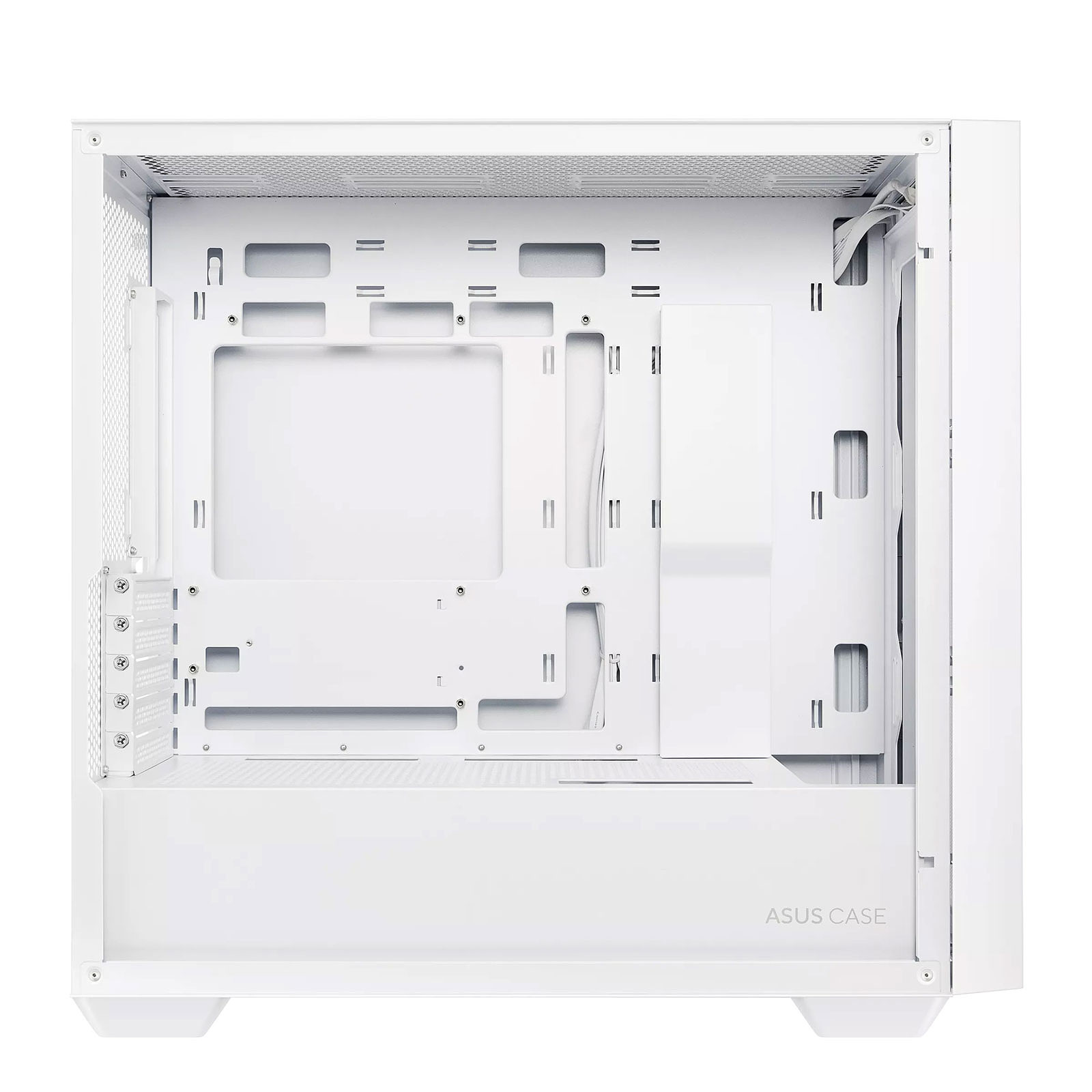 Кутия ASUS A21 mATX CASE White Tempered Glass - 90DC00H3-B09000