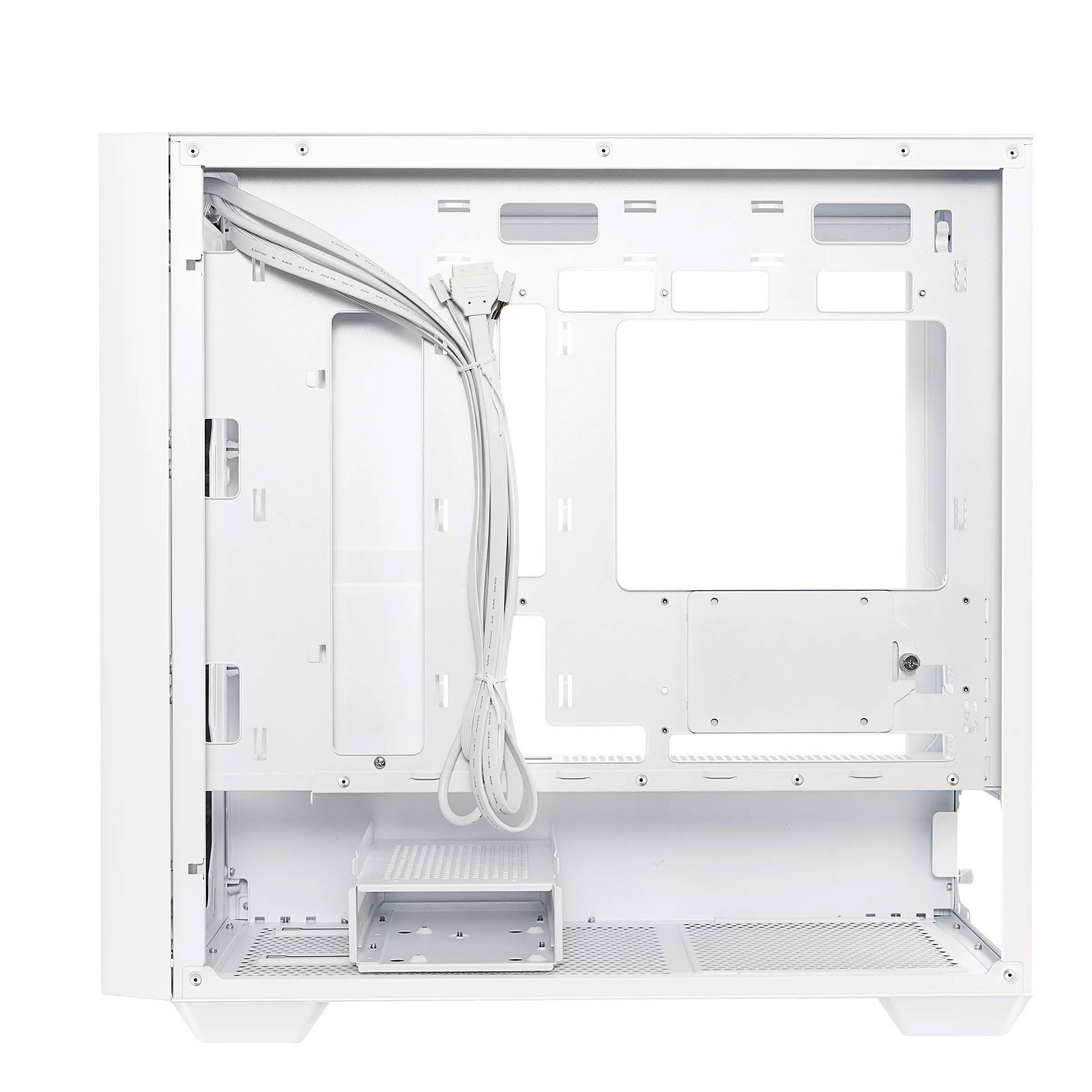 Кутия ASUS A21 mATX CASE White Tempered Glass - 90DC00H3-B09000