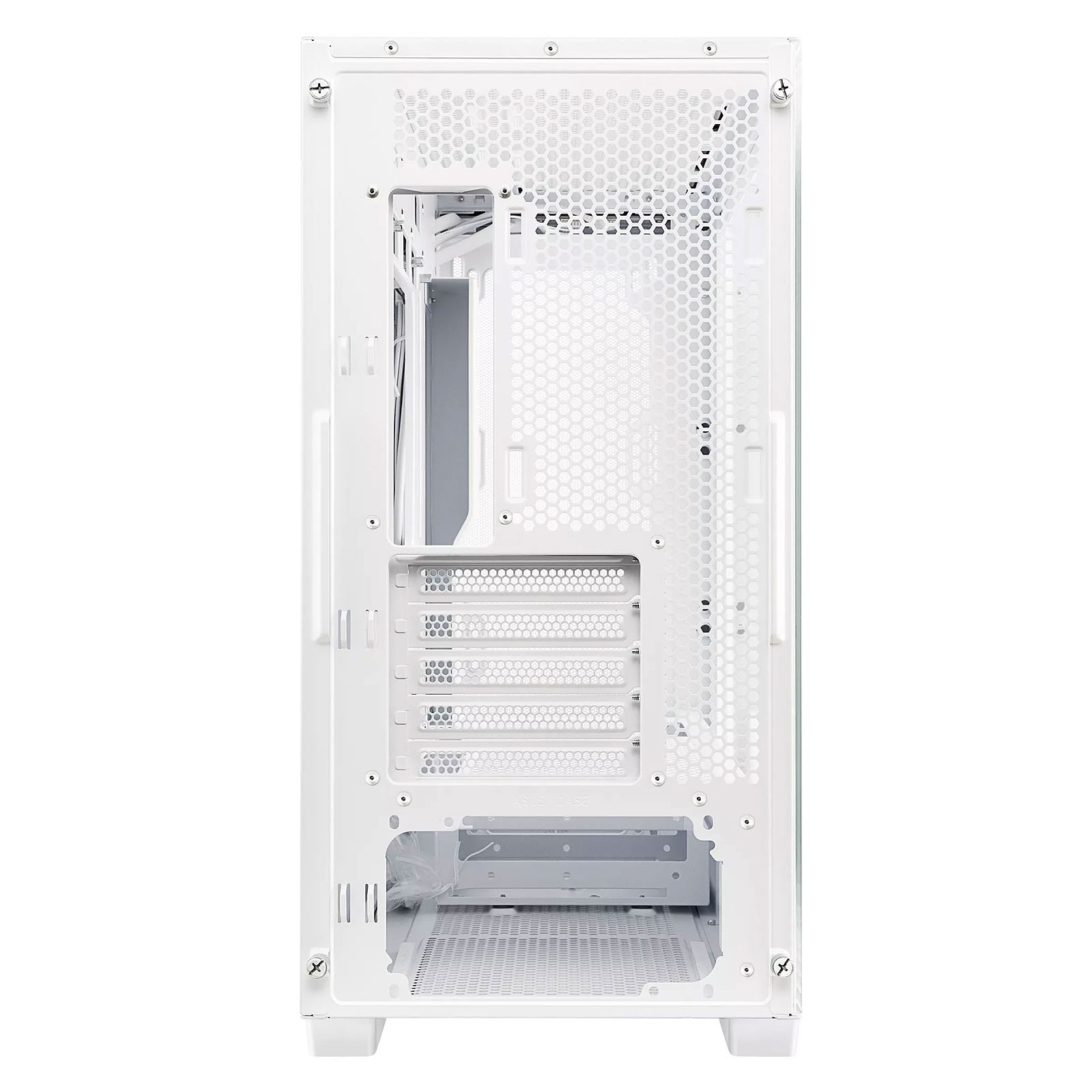 Кутия ASUS A21 mATX CASE White Tempered Glass - 90DC00H3-B09000