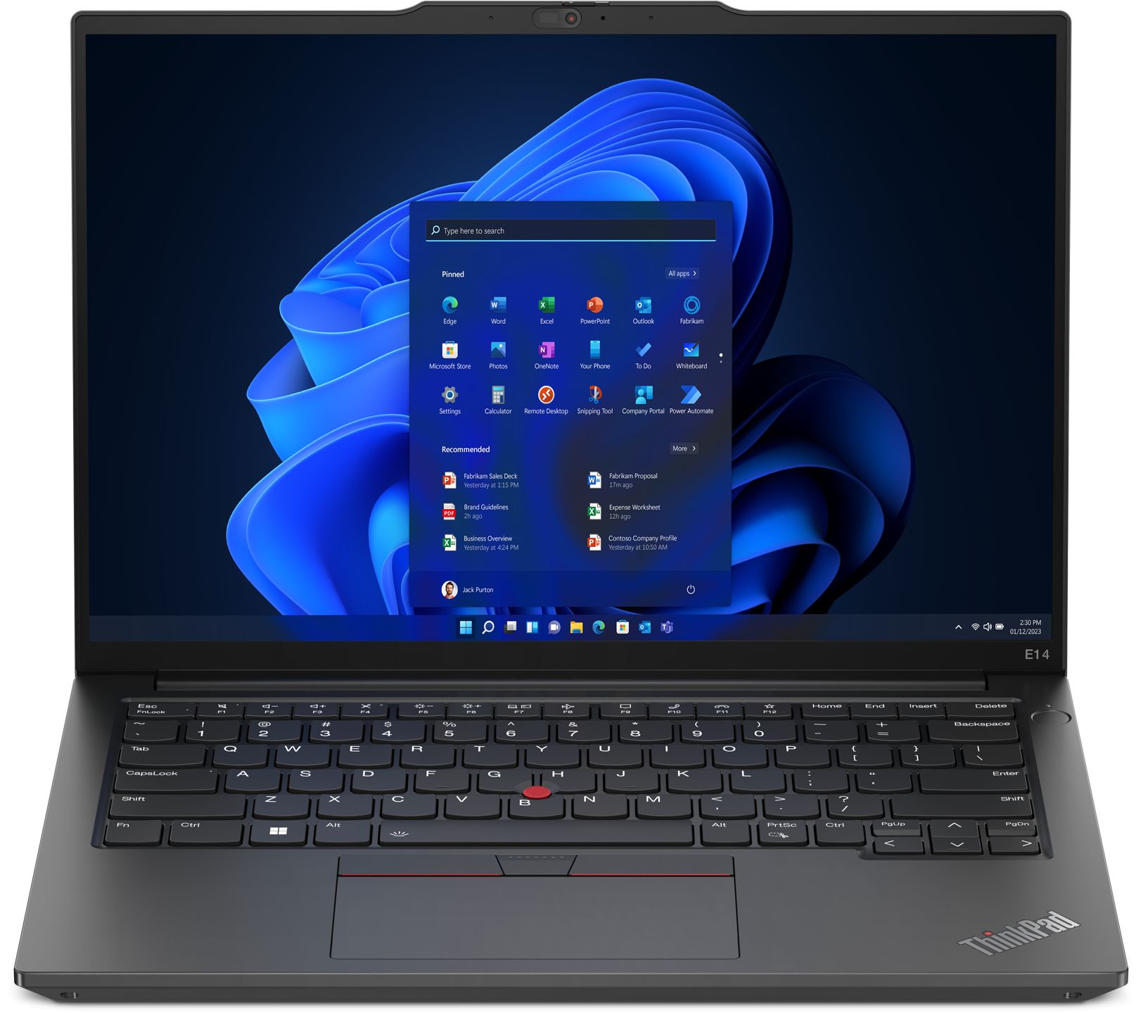 Лаптоп Lenovo ThinkPad E14 G5 - 21JR0035BM