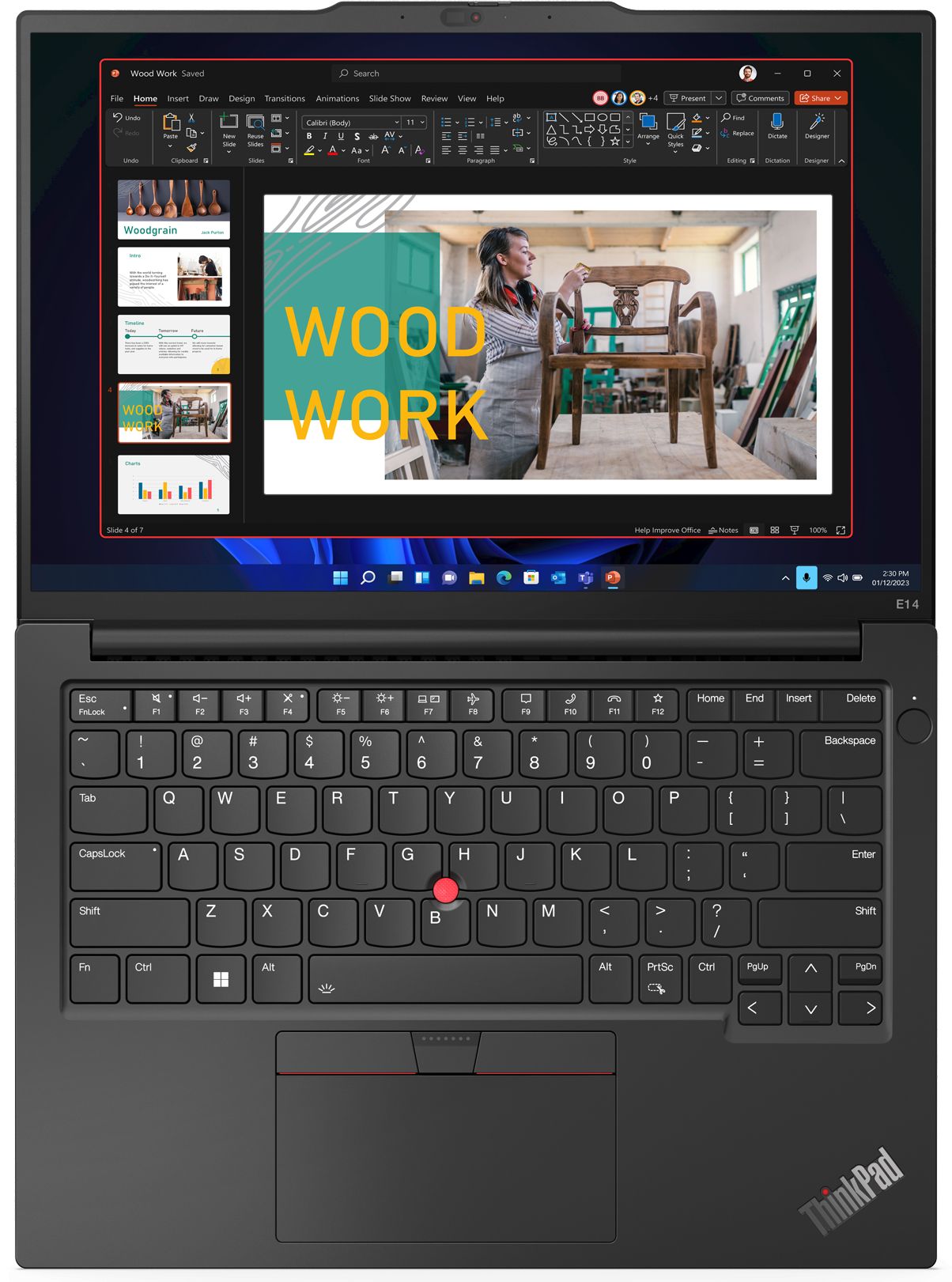 Лаптоп Lenovo ThinkPad E14 G5 - 21JR0035BM