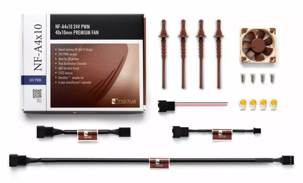 Вентилатор Noctua NF-A4x10-24V-PWM 40x40x10mm 24V