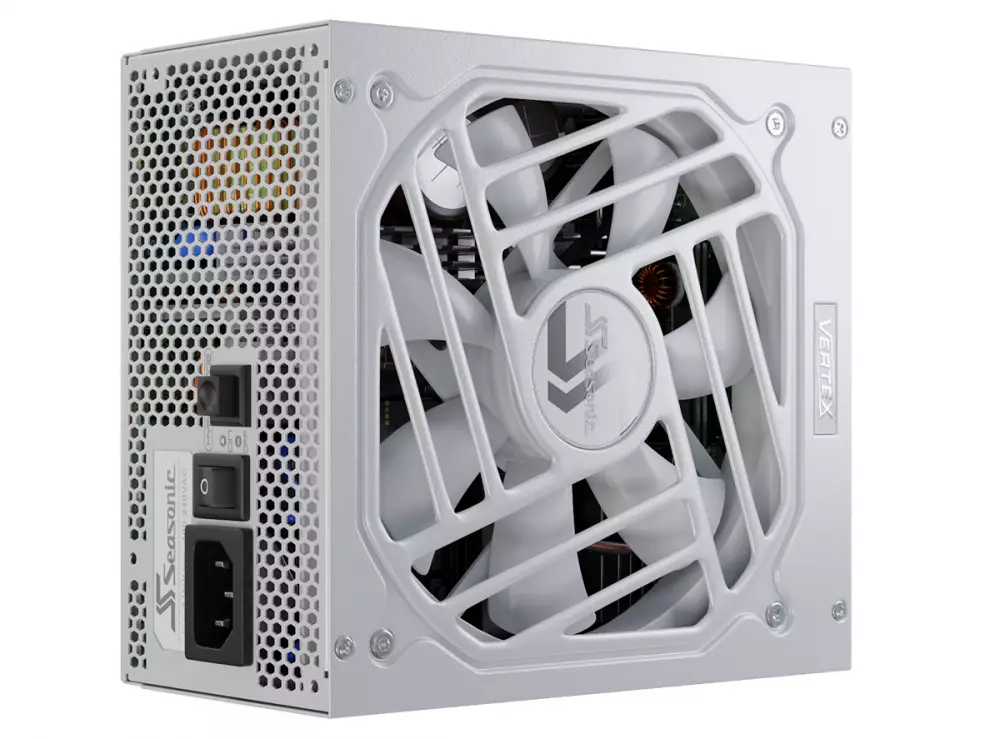Захранване SEASONIC VERTEX GX-1200 1200W White 80 Plus Gold, PCIe 5.0, Fully Modular - 