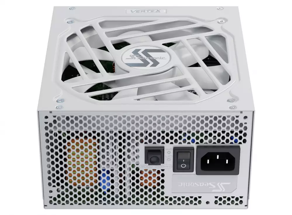 Захранване SEASONIC VERTEX GX-1200 1200W White 80 Plus Gold, PCIe 5.0, Fully Modular - 