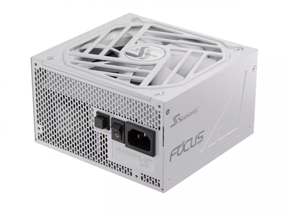 Захранване SEASONIC FOCUS GX-850 850W White 80 Plus Gold PCIe 5.0, Fully Modular - SSR-850FX3-W