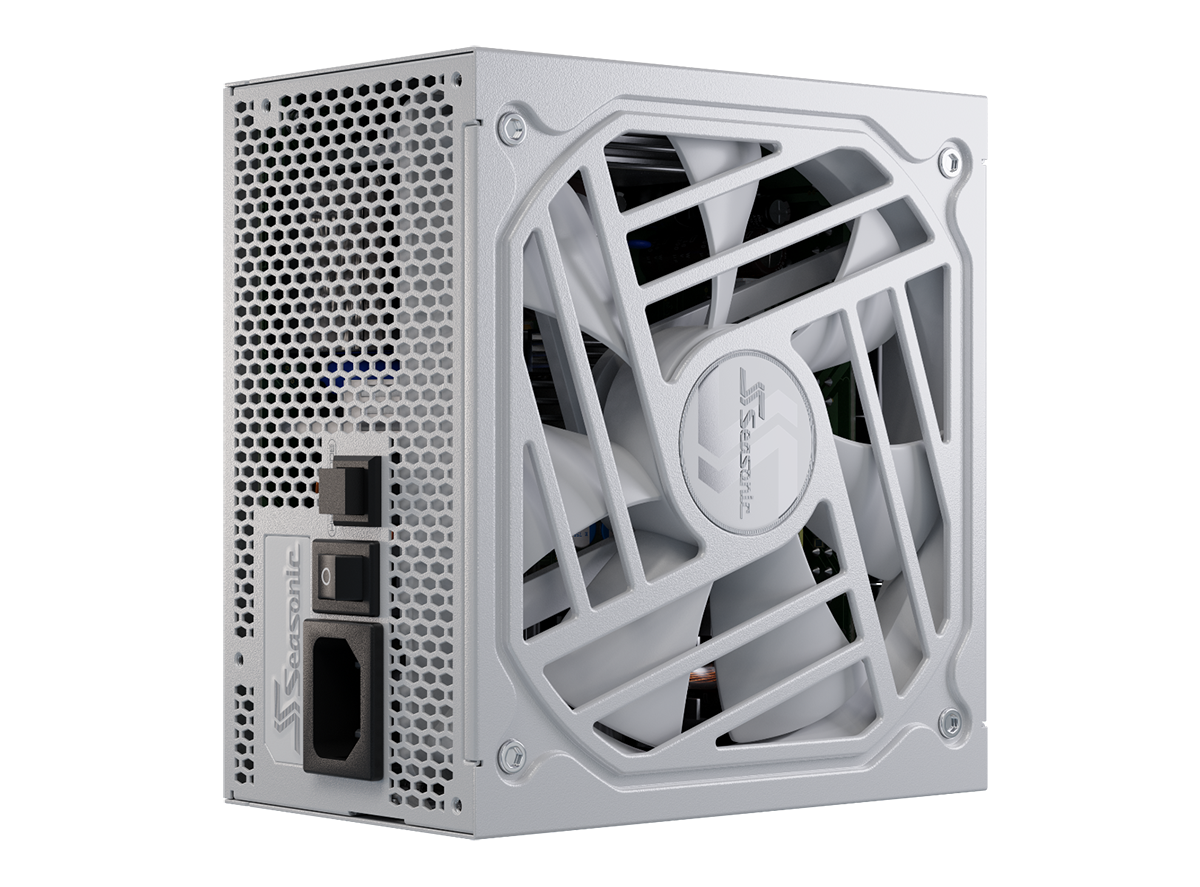 Alimentation SEASONIC FOCUS GX-850 850W White 80 Plus Gold PCIe 5.0, Fully Modular - SSR-850FX3-W