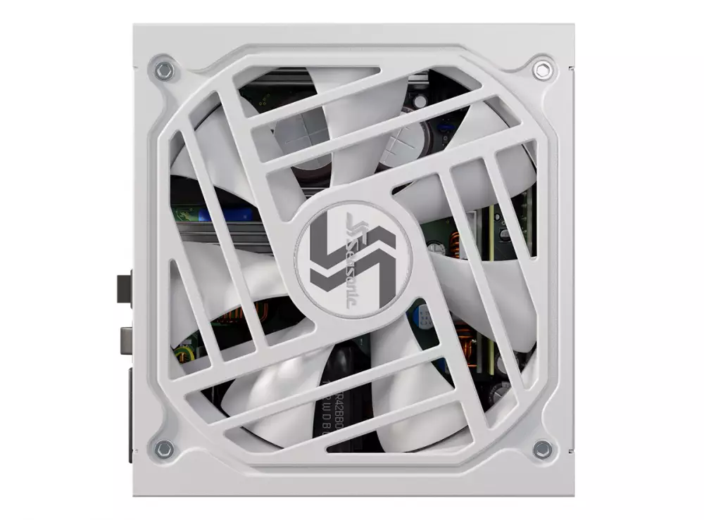 Alimentation SEASONIC FOCUS GX-850 850W White 80 Plus Gold PCIe 5.0, Fully Modular - SSR-850FX3-W