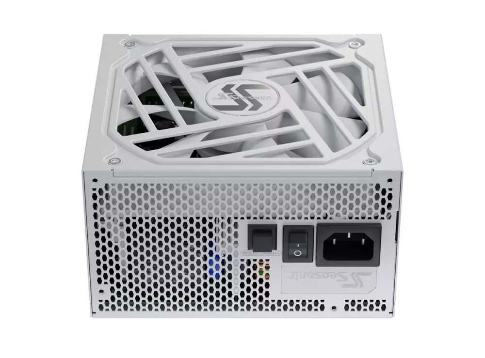 Alimentation SEASONIC FOCUS GX-850 850W White 80 Plus Gold PCIe 5.0, Fully Modular - SSR-850FX3-W