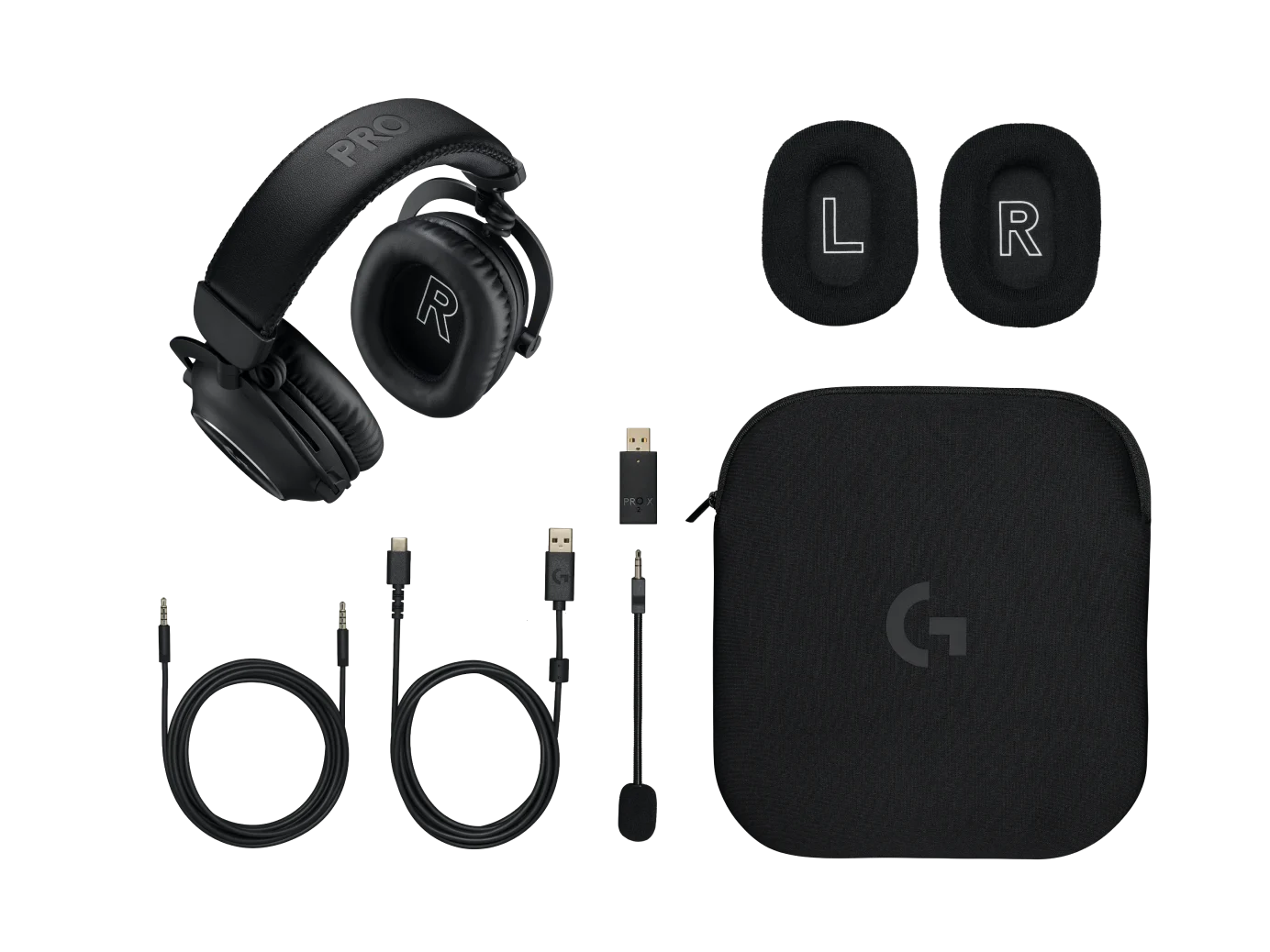 Безжични Геймърски слушалки Logitech PRO X 2 Black - 981-001263